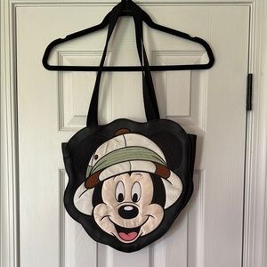 RARE Disney Safari Mickey Mouse Tote Bag